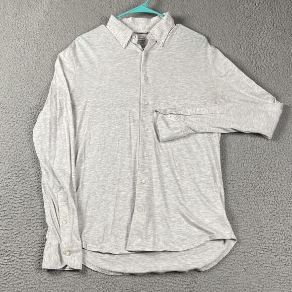 Suitsupply Italian Fabrics Egyptian Cotton Button Shirt Men's Extra Slim 39 15.5 - Picture 2 of 10